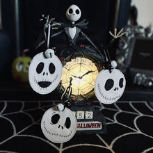 Load image into Gallery viewer, Set of 3 Bonedaddy Embroidered Hanging Decorations