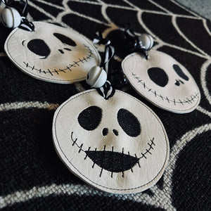 Set of 3 Bonedaddy Embroidered Hanging Decorations