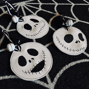 Set of 3 Bonedaddy Embroidered Hanging Decorations